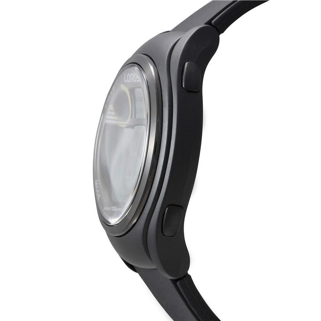 Lorus R2373LX9 Black Silicone Strap Men's Watch - Watch Home™