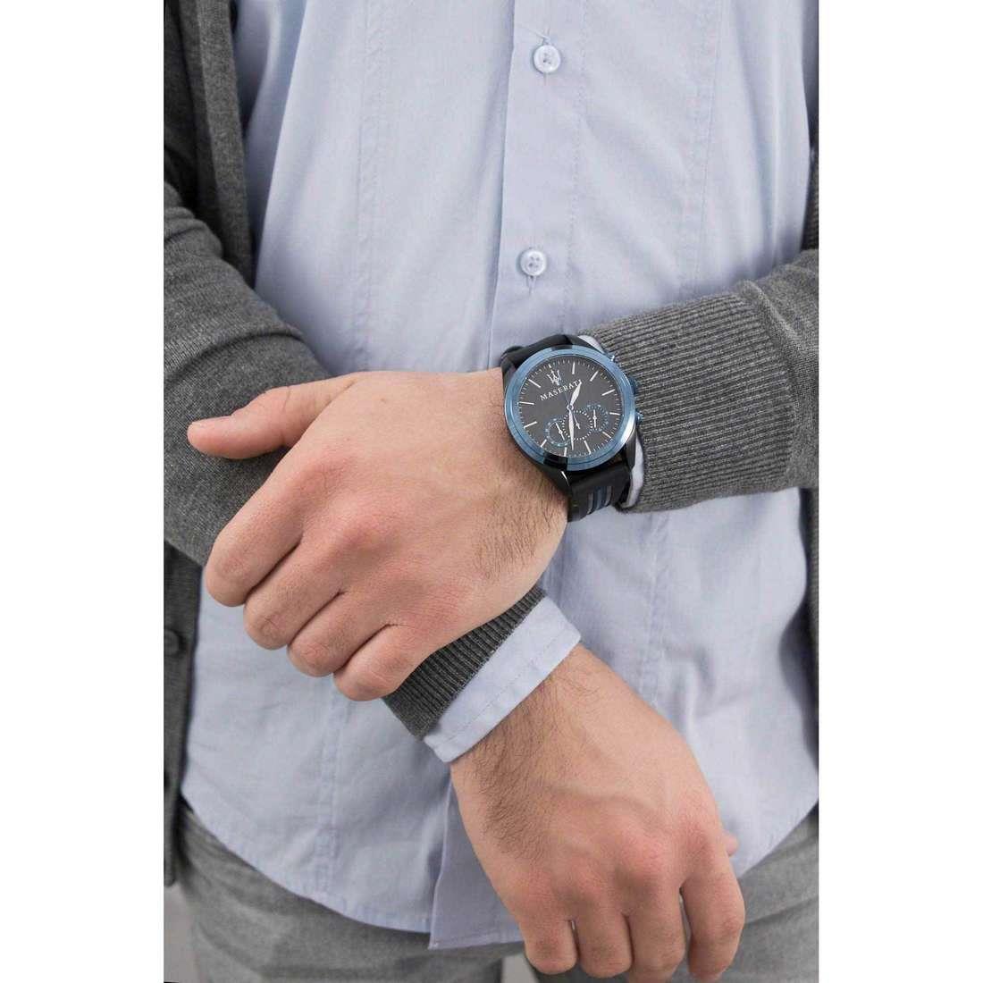 Maserati R8871612006 Black/Blue Dial Men's Watch