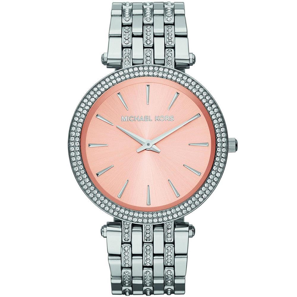 Michael Kors MK3218 Darci Pink Stainless Steel Women's Watch - Watch Home™