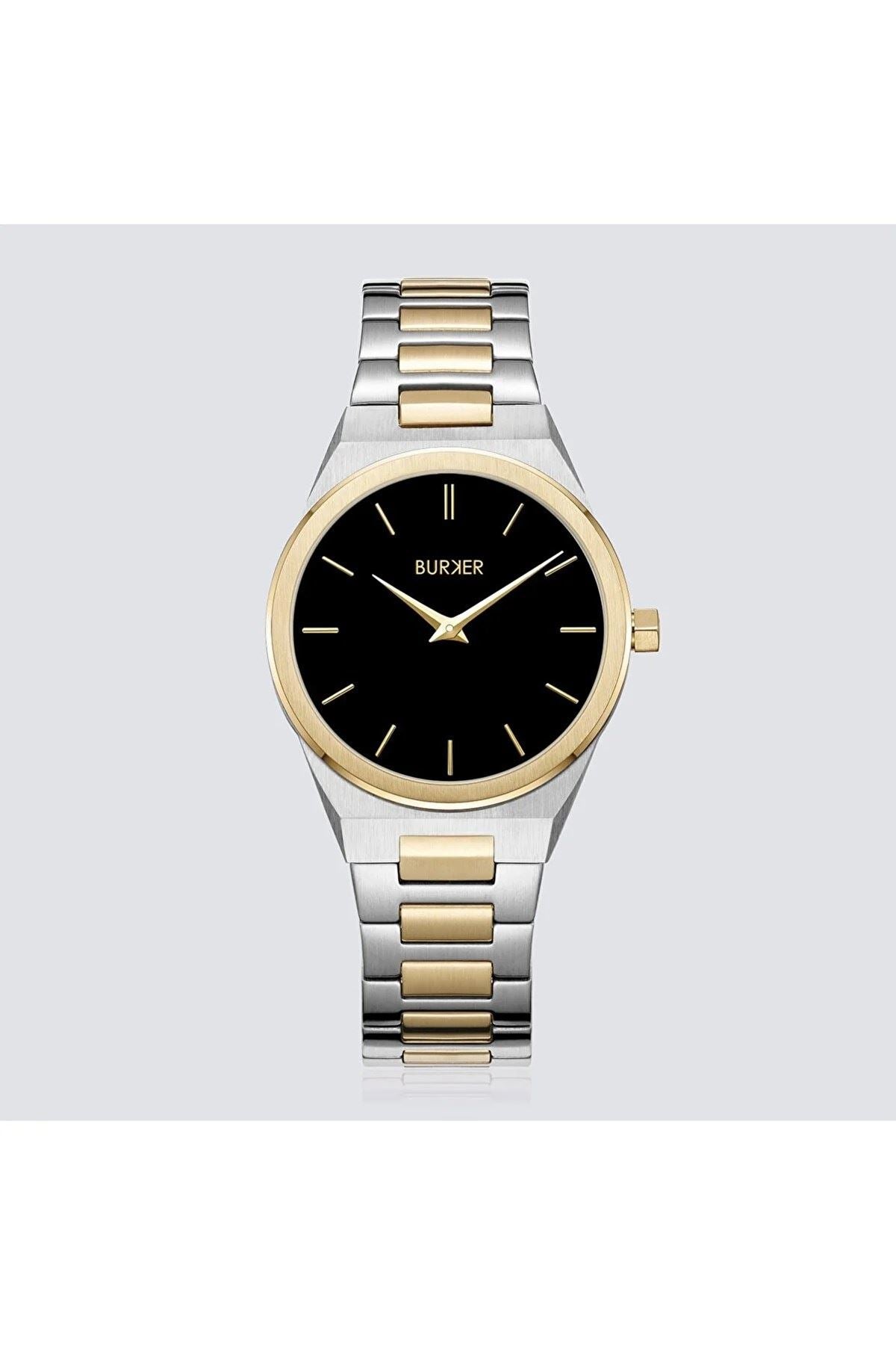 Burker  Emma Black Gold Silver Women's Watch
