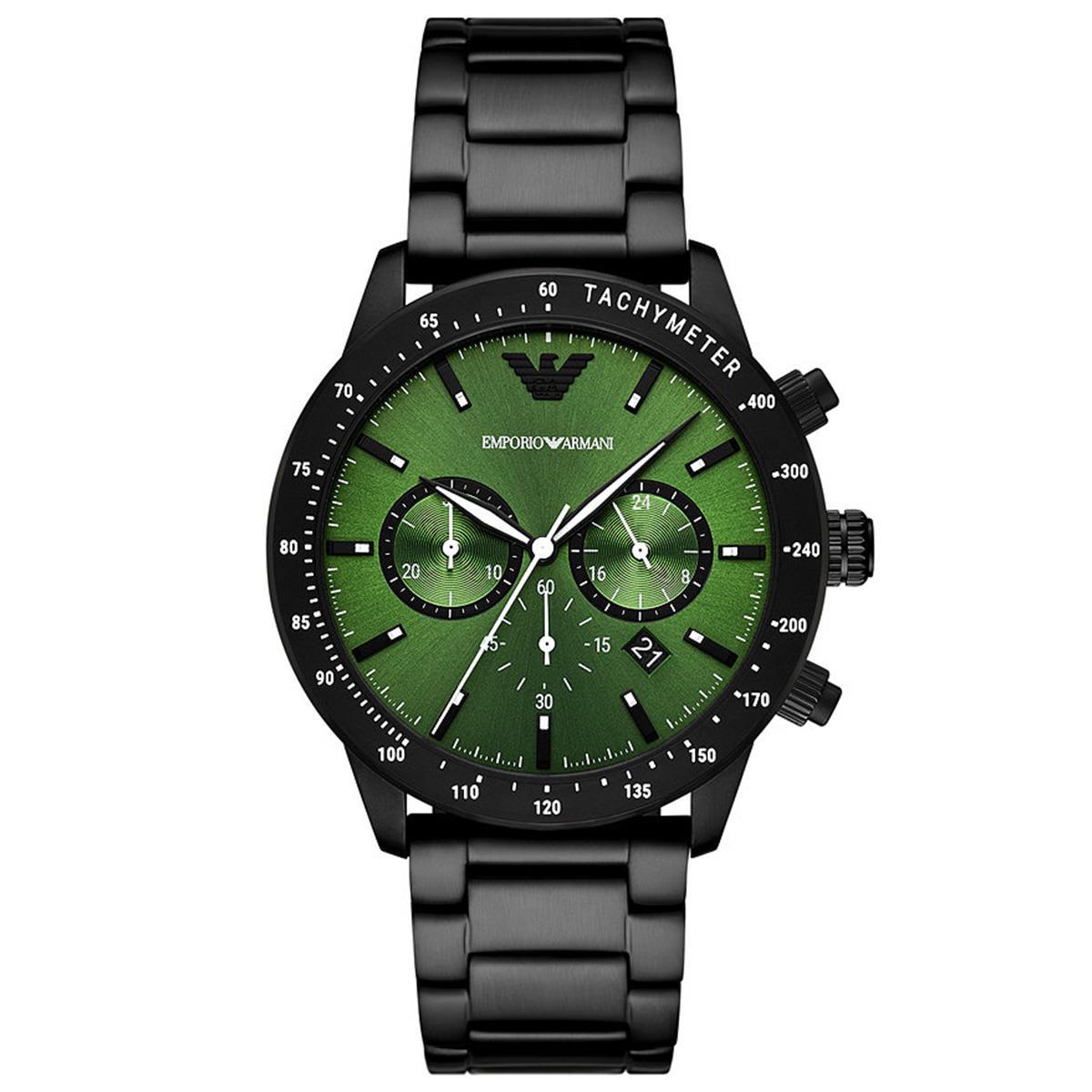 Emporio Armani AR11472 Mario Chronograph Men's Watch - Watch Home™