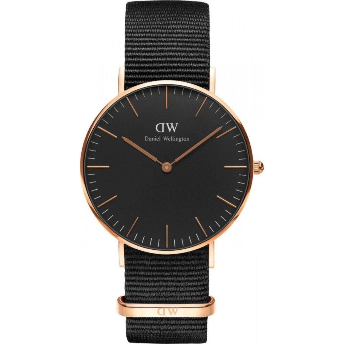Daniel Wellington DW00100150 Classic 36 mm Black Cornwal Watch