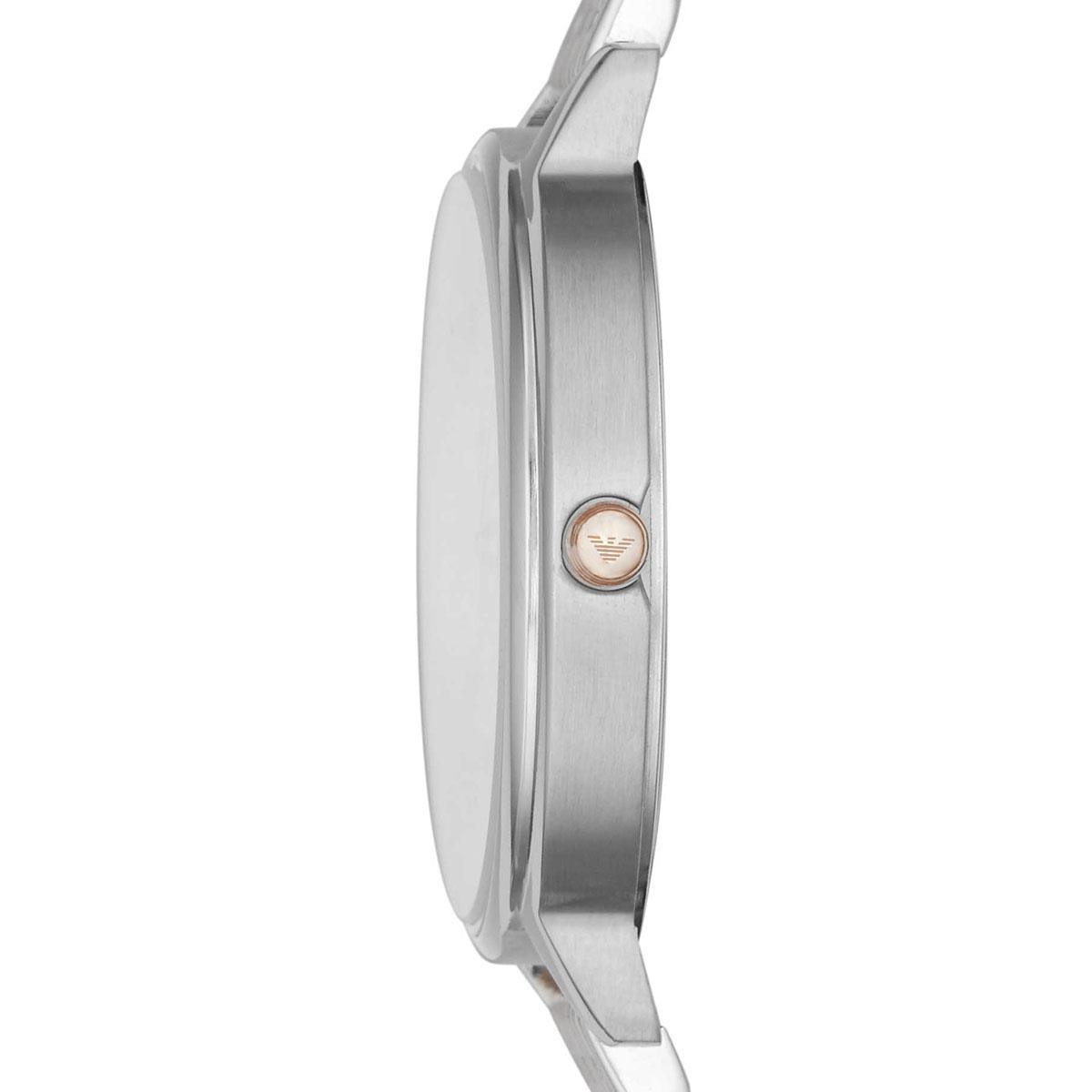 Emporio Armani AR11113 Two-Hand Two-Tone Stainless Steel Women's Watch - Watch Home™