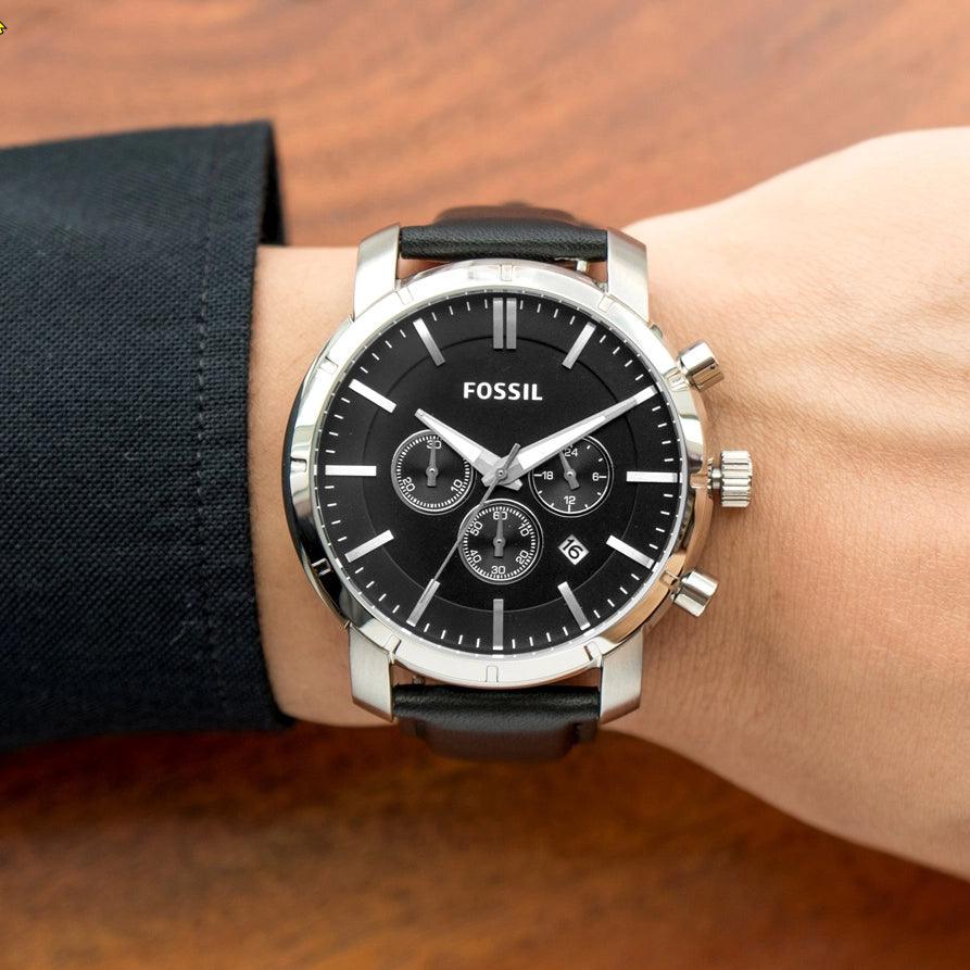 Fossil BQ1279 Analog Black Dial Men's Watch - Watch Home™