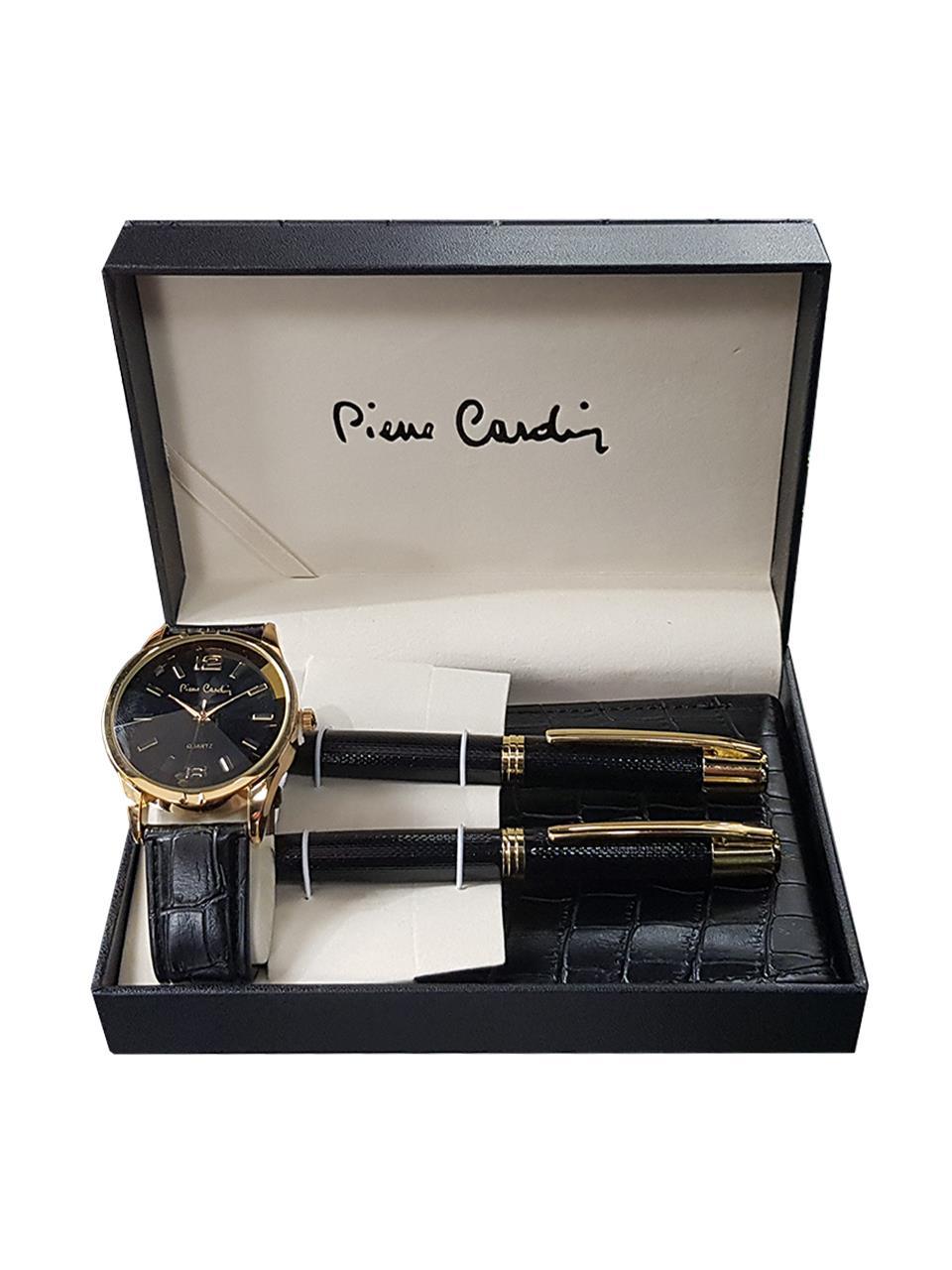 Pierre Cardin PCX7870EMI Gift Set Watch Wallet Pen - Watch Home™