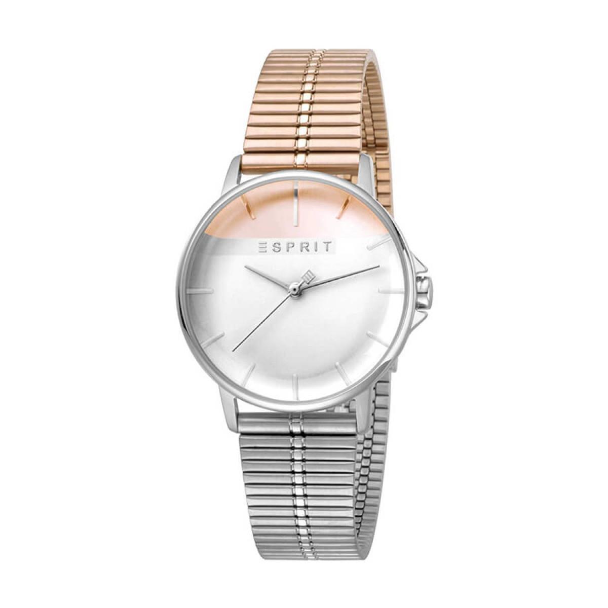 Esprit ES1L065M0105 Grey - Rose Gold Stainles Steel Strap Women's Watch - Watch Home™