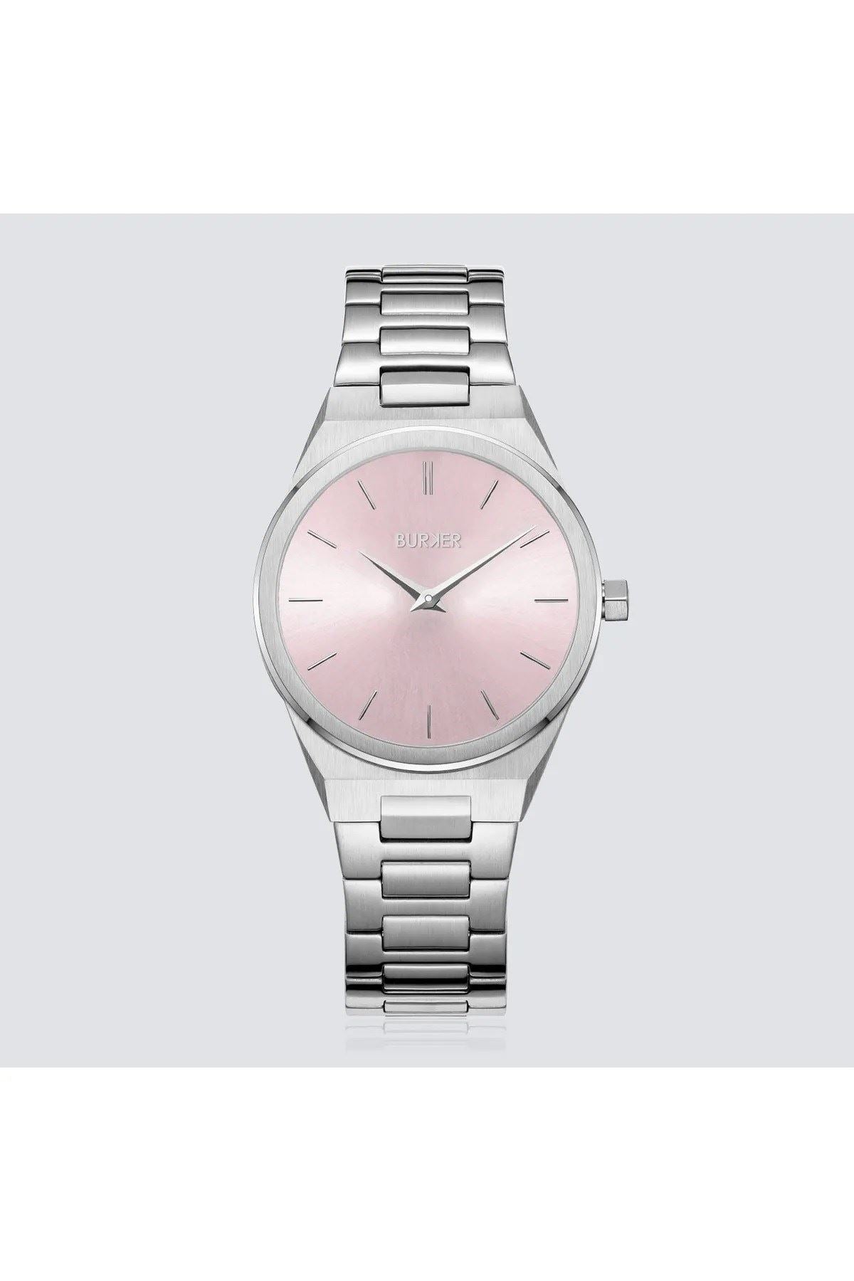 Burker Emma Silver Pink Women's Watch