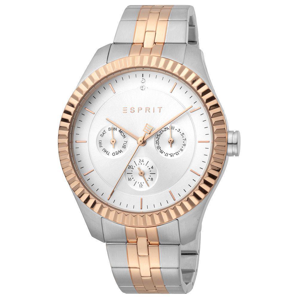 Esprit ES1L202M0115 Rose Gold-Grey Strap Women's Watch - Watch Home™
