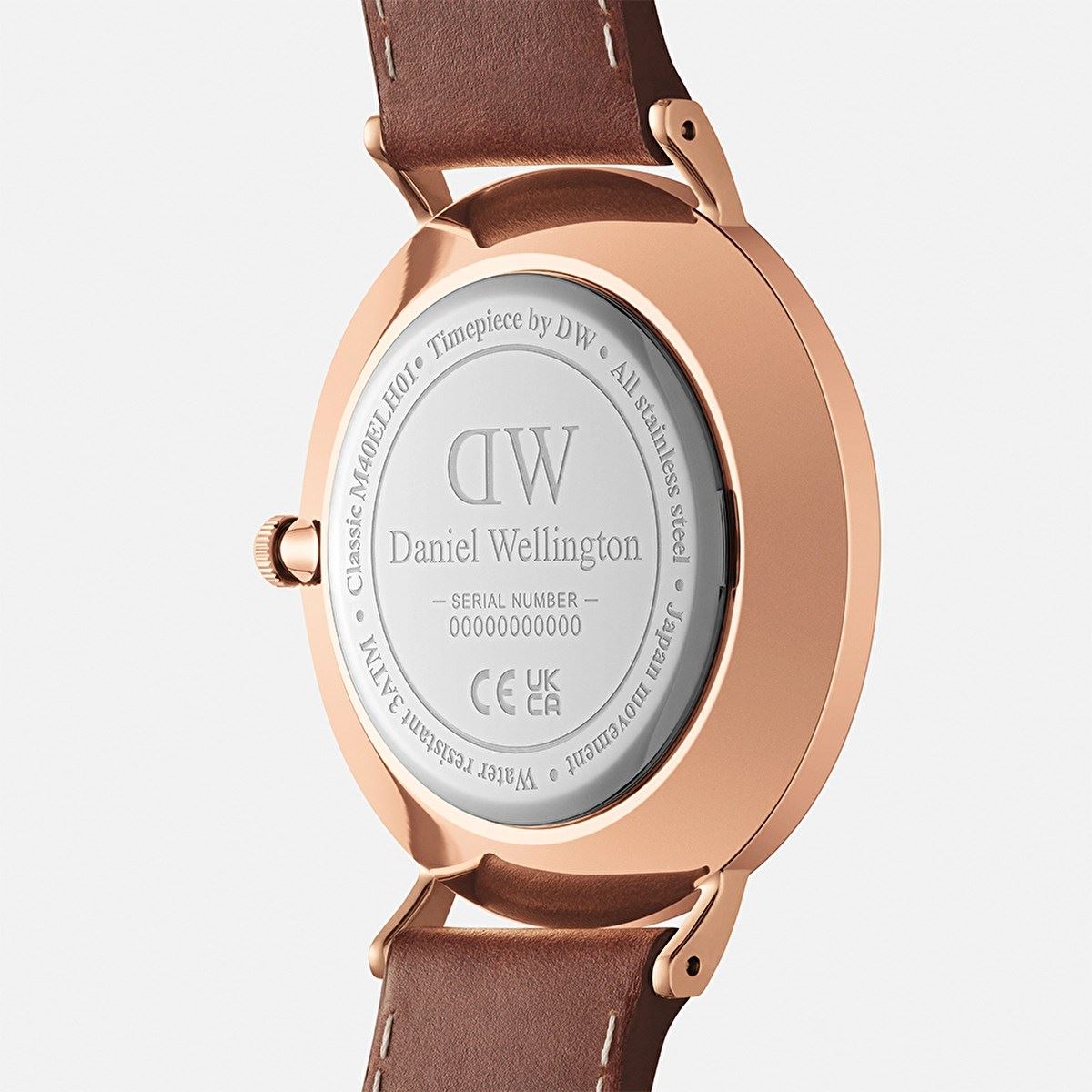 DW00600707 Brown Leather Men's Watch