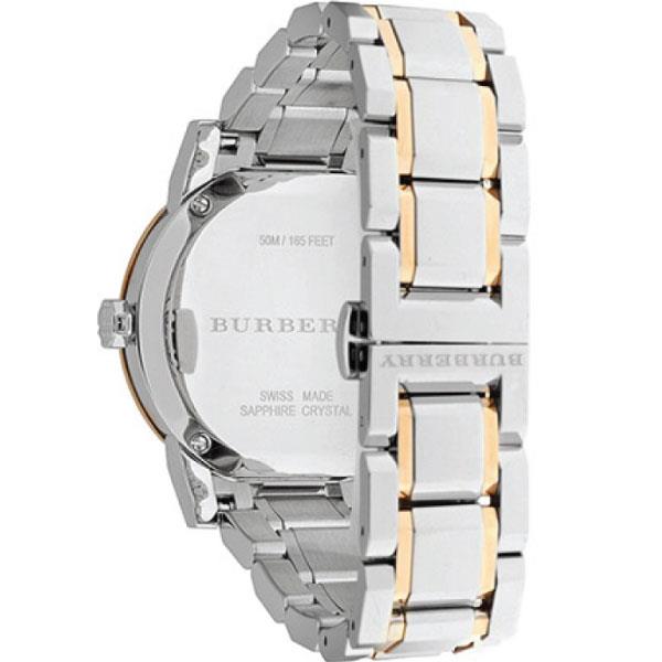 Burberry BU9127 Silver Dial Two-tone Ladies Watch