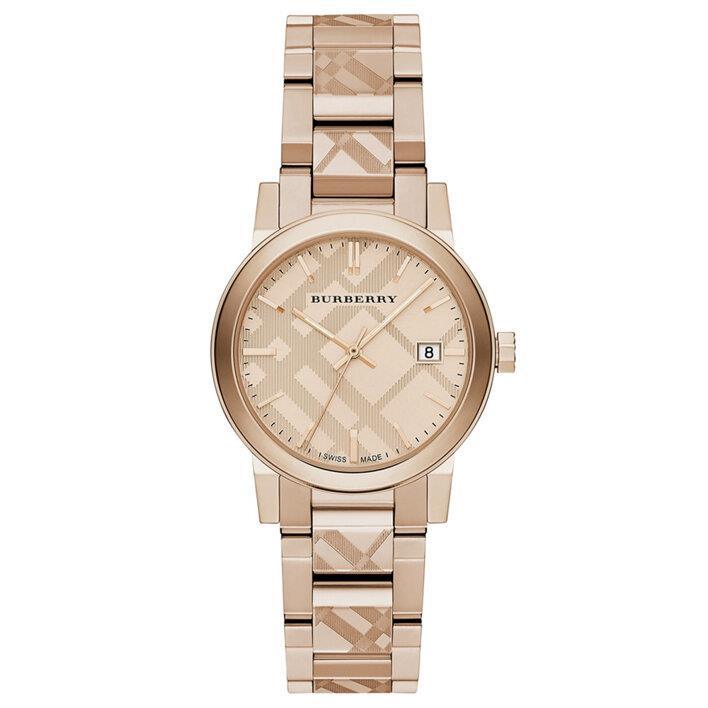 Burberry BU9146 The City Rose Gold Tone Women's Watch **NEW With TAG** - Watch Home™